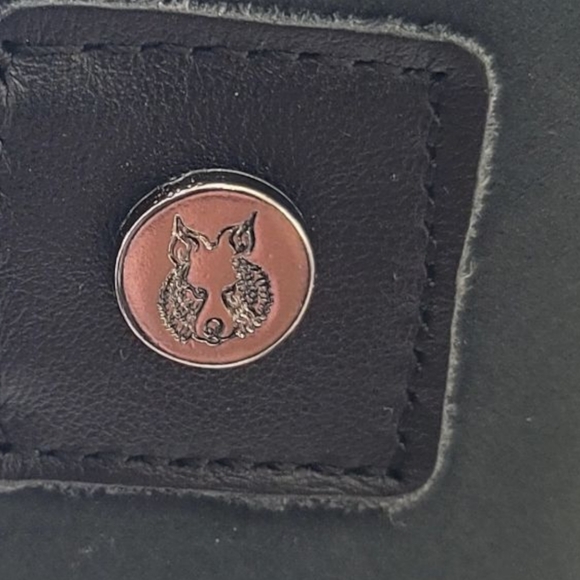 ,DUO BOOT. BLACK & GREY LEATHER Knee-High  HEAVY DUTY Rain Boots, Size 7.5  NEW - Picture 14 of 16